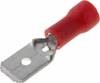 Ножевой наконечник изолированный MDD1.25-250 красный